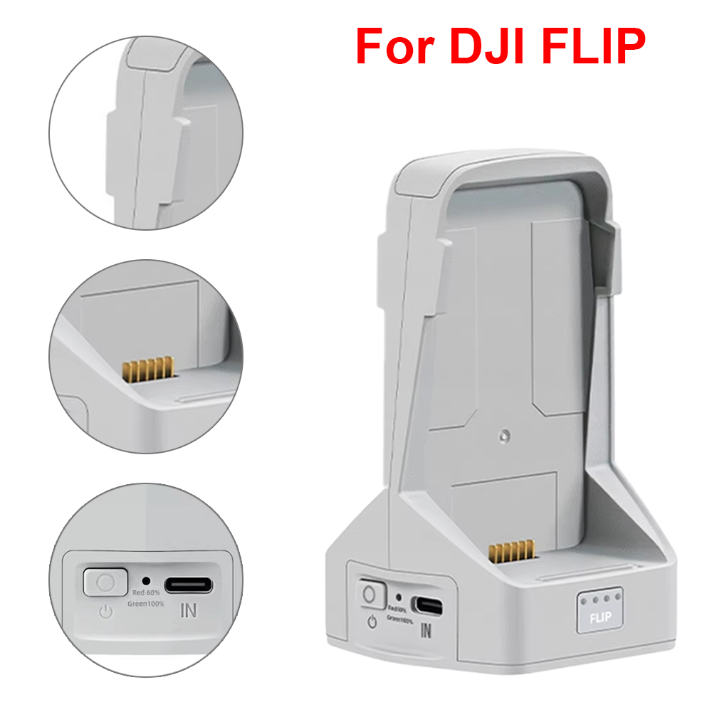 Drone Charging Hub - Chargeur de batterie pour DJI Flip,