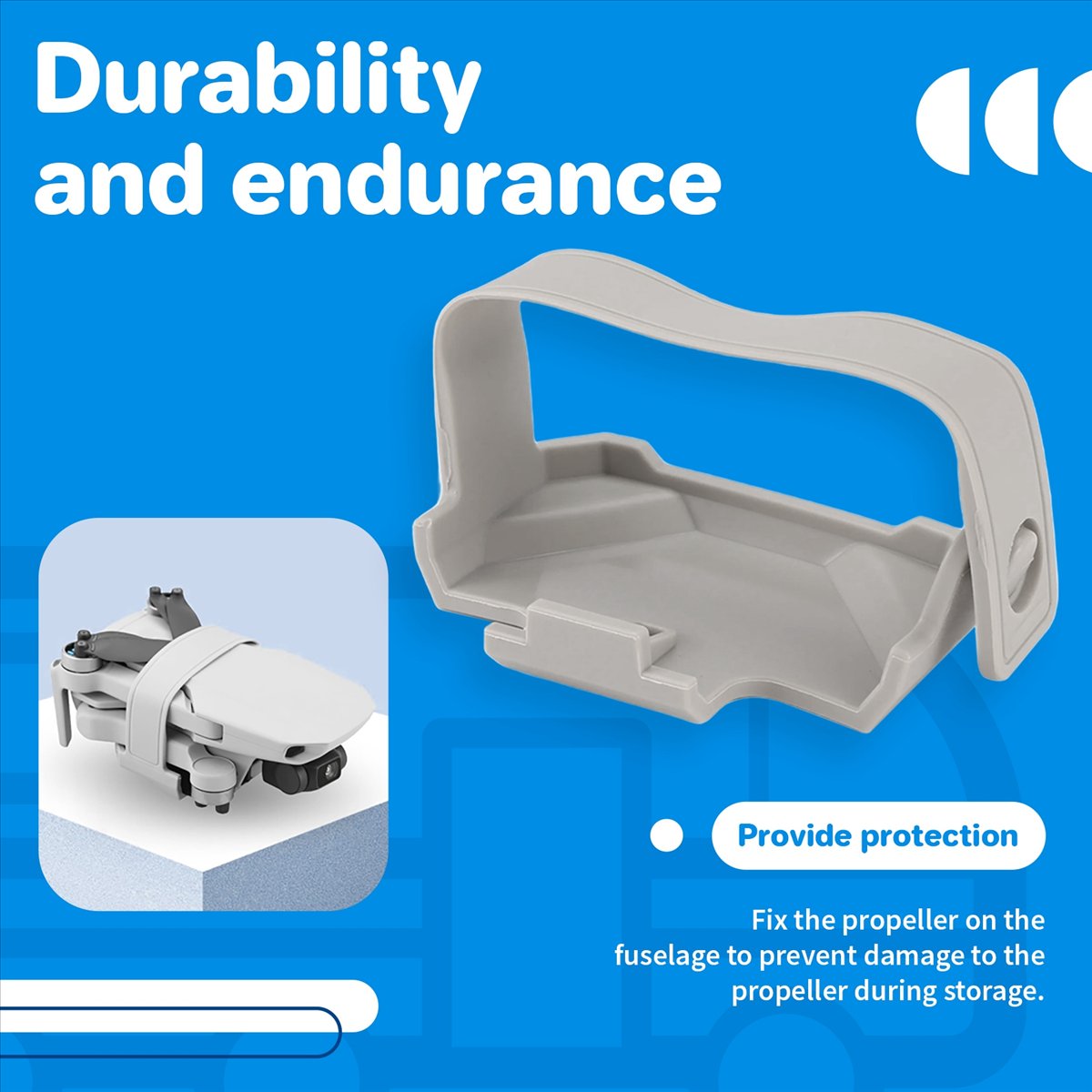 Sangle de fixation et de prote - Drone Propeller Holder avis et prix